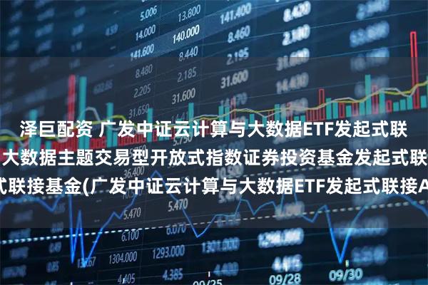 泽巨配资 广发中证云计算与大数据ETF发起式联接A: 广发中证云计算与大数据主题交易型开放式指数证券投资基金发起式联接基金(广发中证云计算与大数据ETF发起式联接A)基金产品资料概要更新